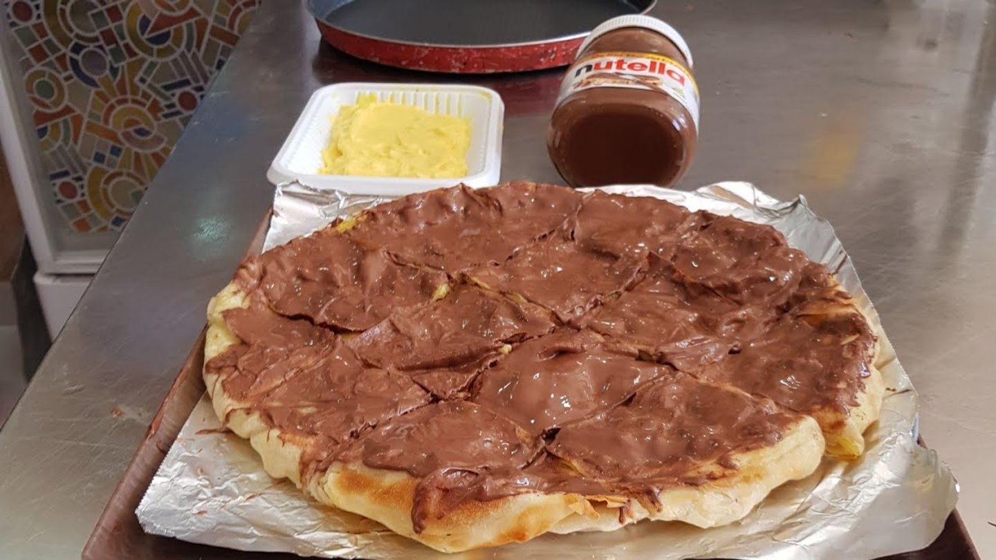فطيرة نوتيلا