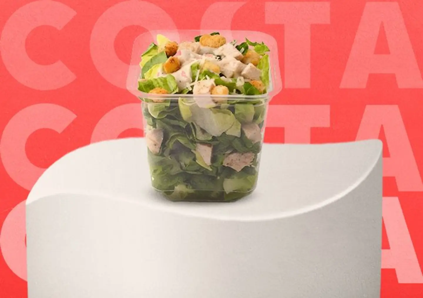 سلطة دجاج سيزر