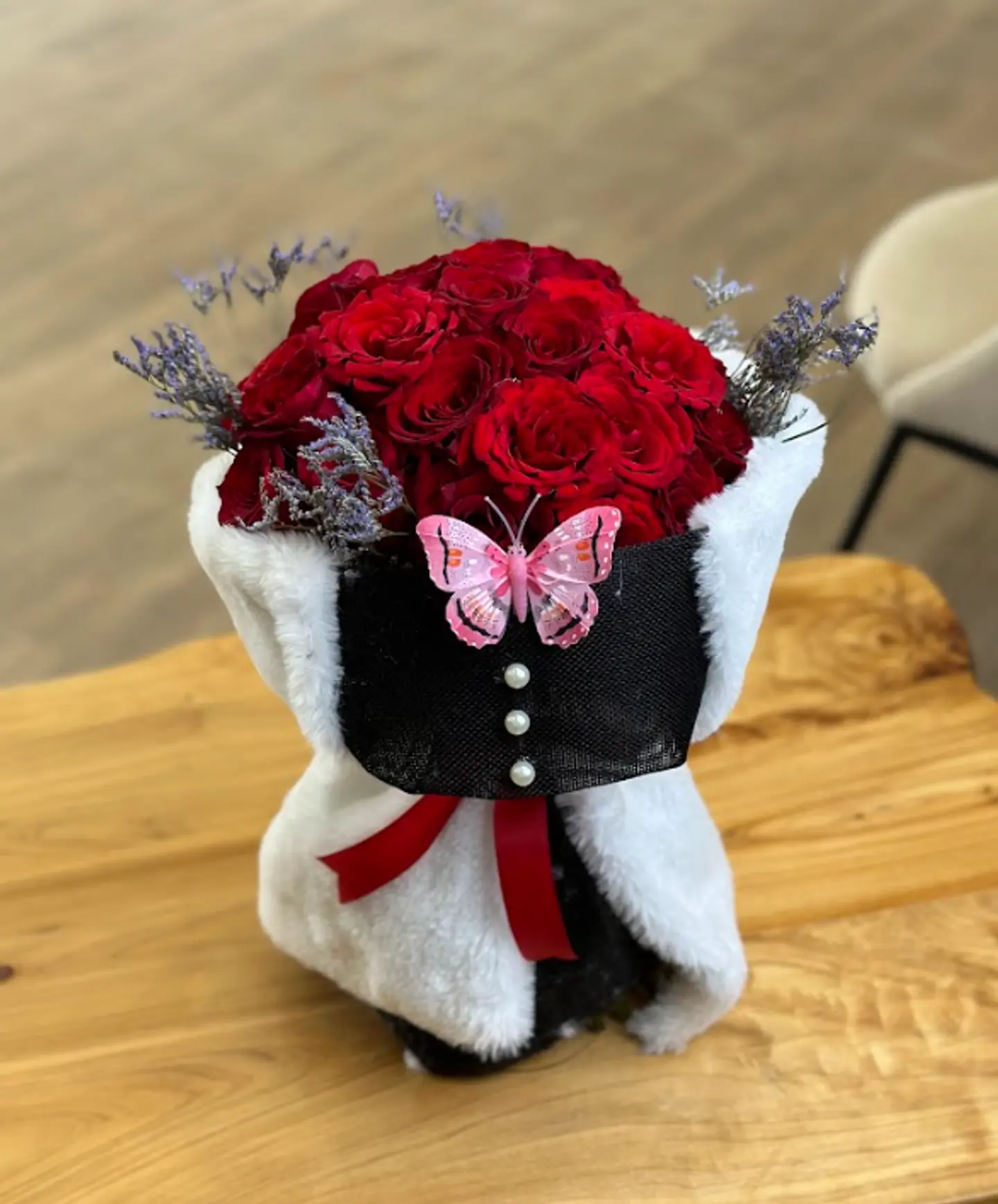 Winter Fur Bouquet
