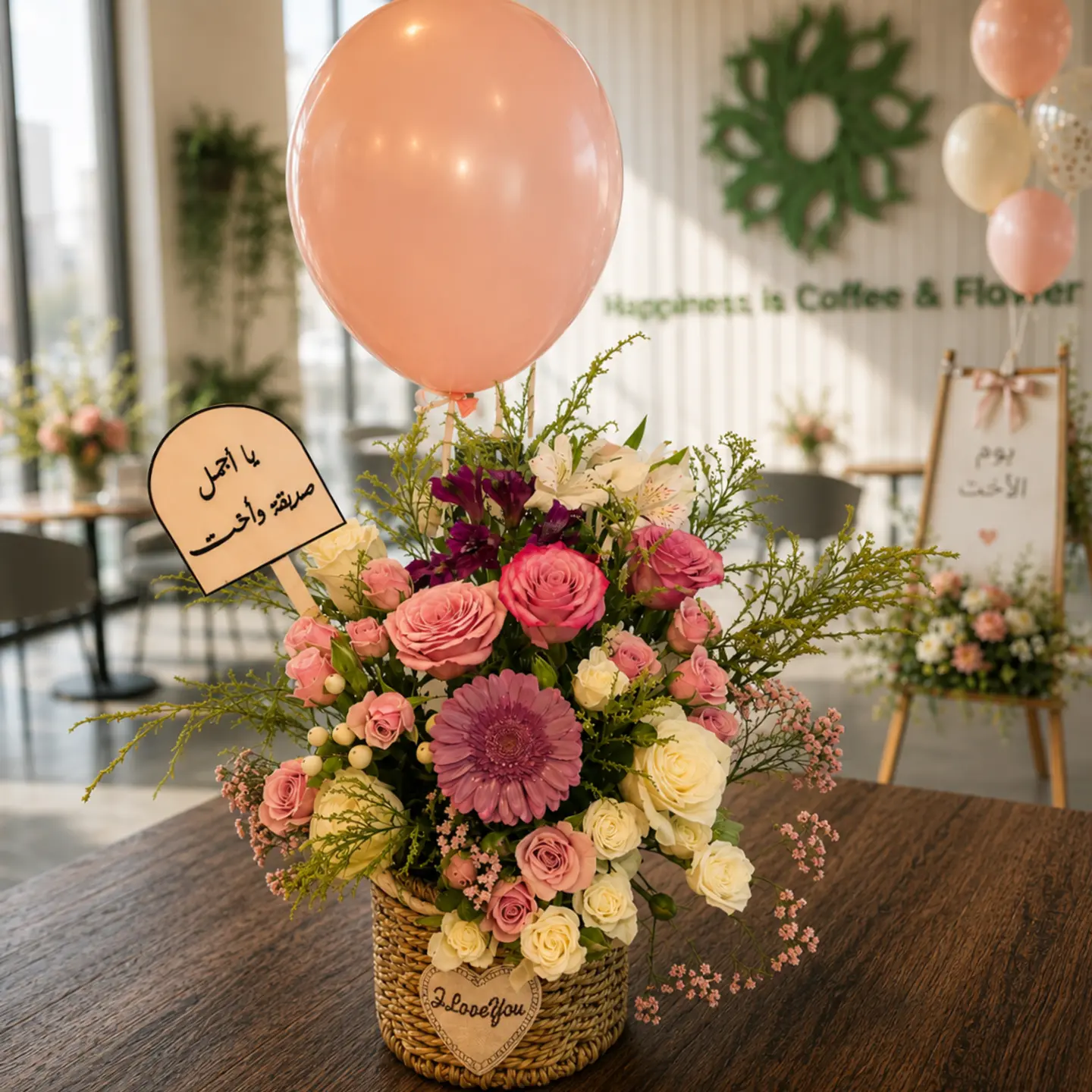 Sister’s Day Flower Basket