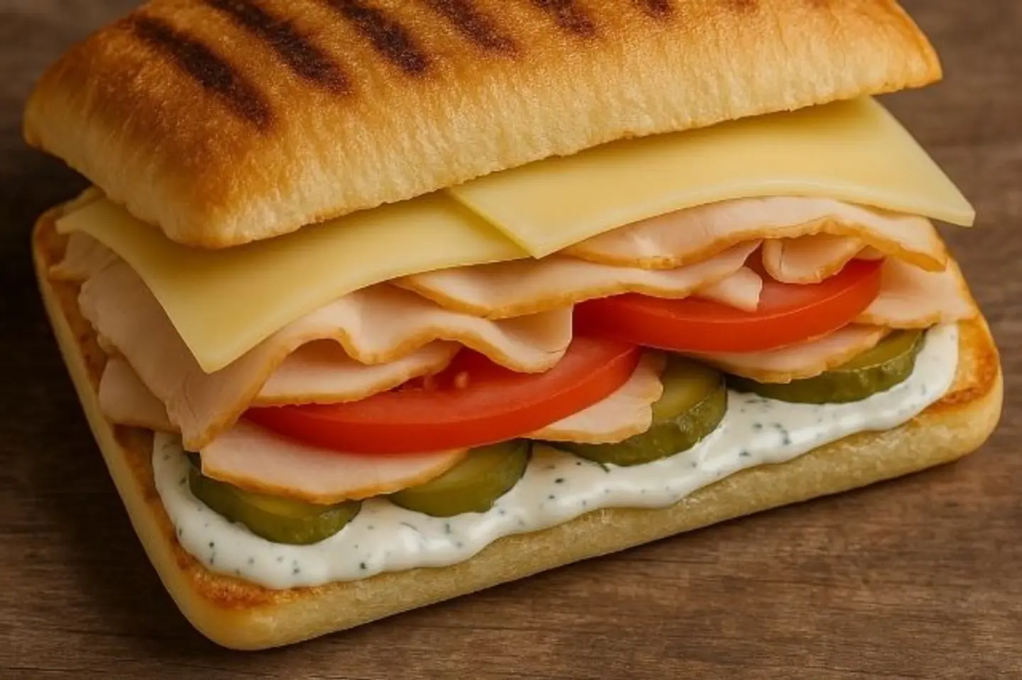 Turkey 3 Cheese Sandwich