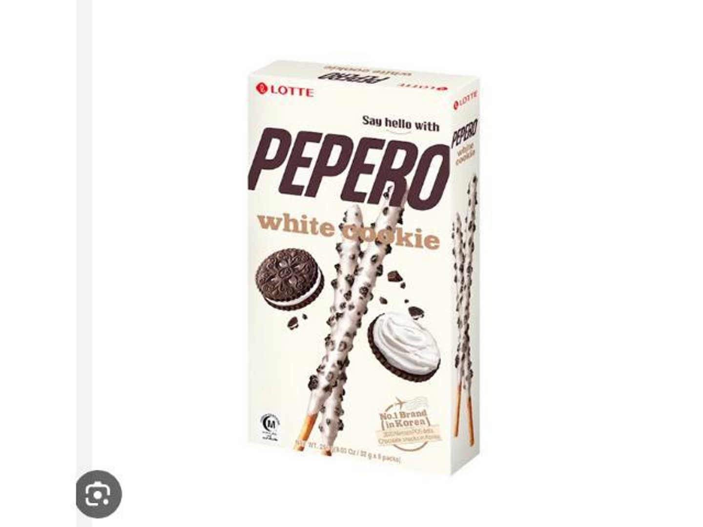 Lotte Pepero   White Cookie