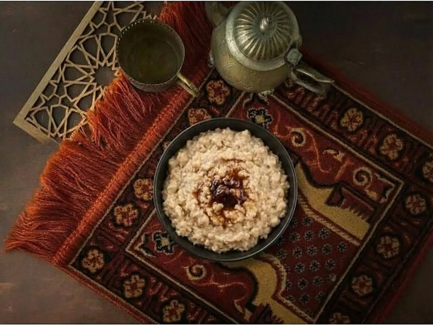 Masoub With Cream And Honey