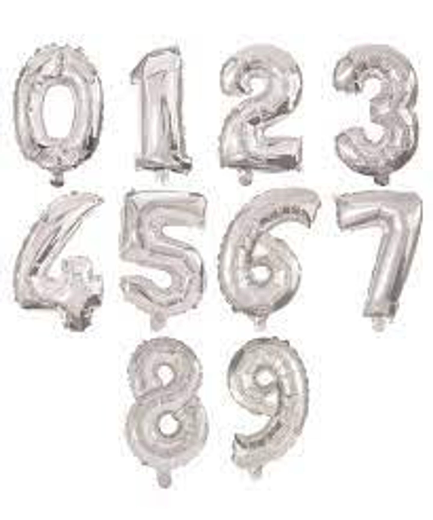 Balloon Air Numbers Not Flying  Small