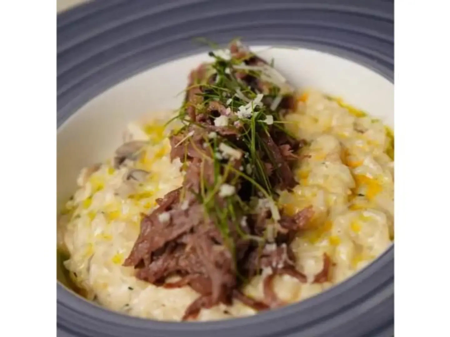 Truffle Beef Risotto