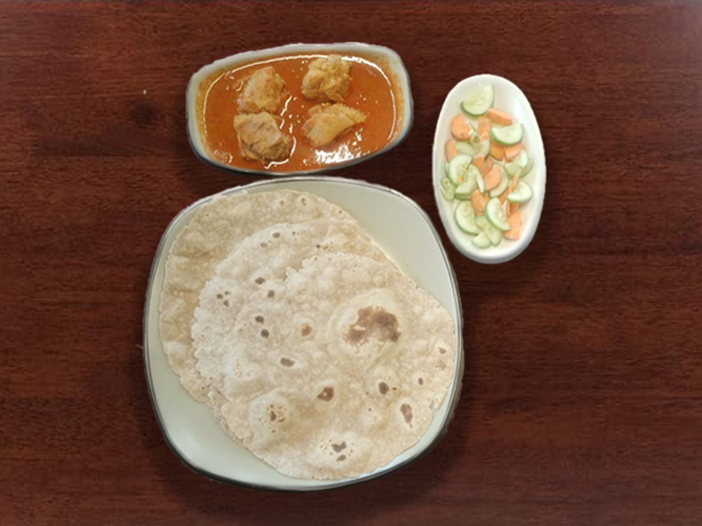 Chapati Chicken Curry