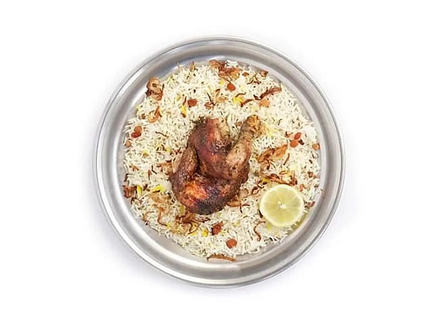 نص شواية مع الرز