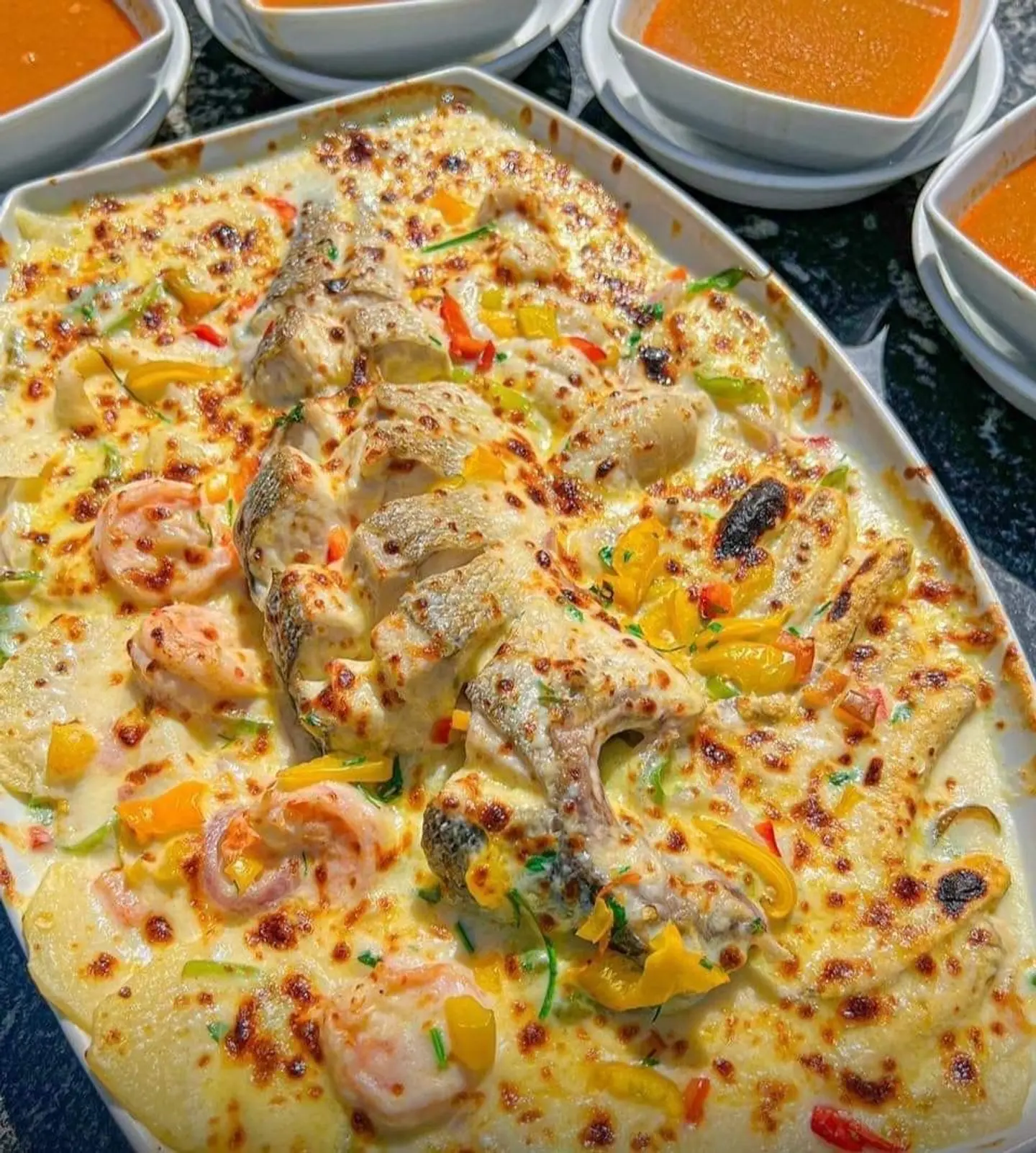 Chinese White Peel Fish With Potatoes