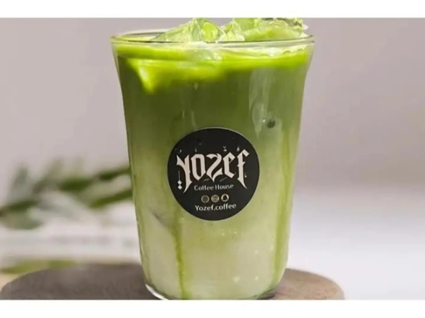 Iced Caramel Matcha