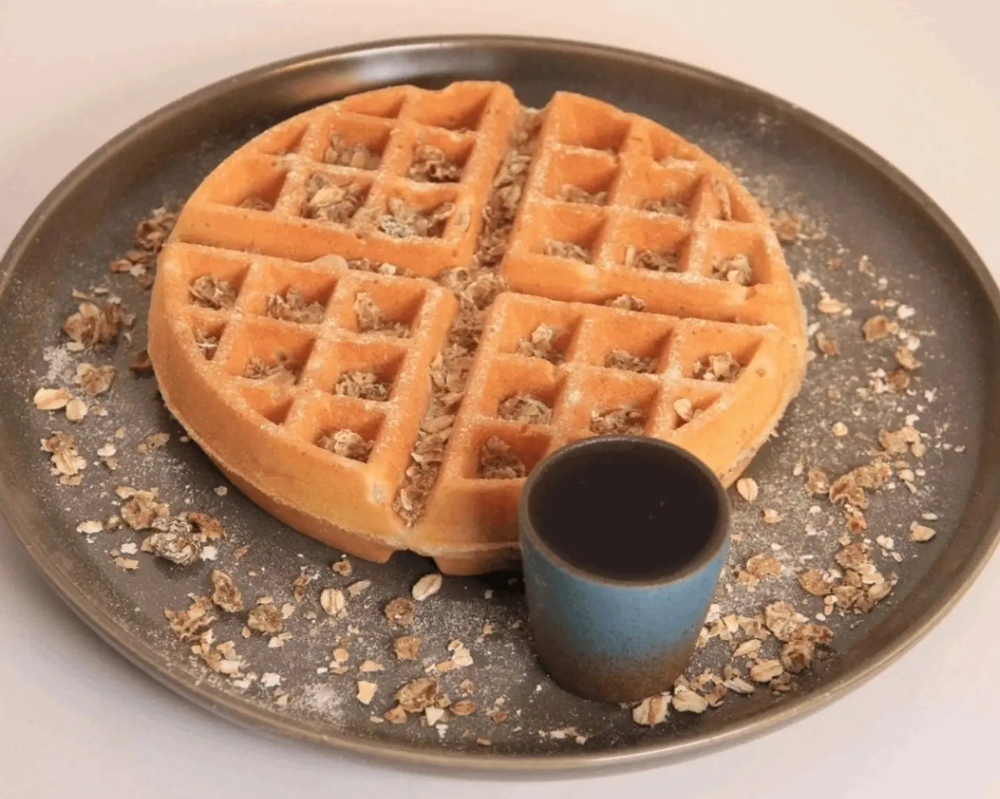 High Fiber Waffles