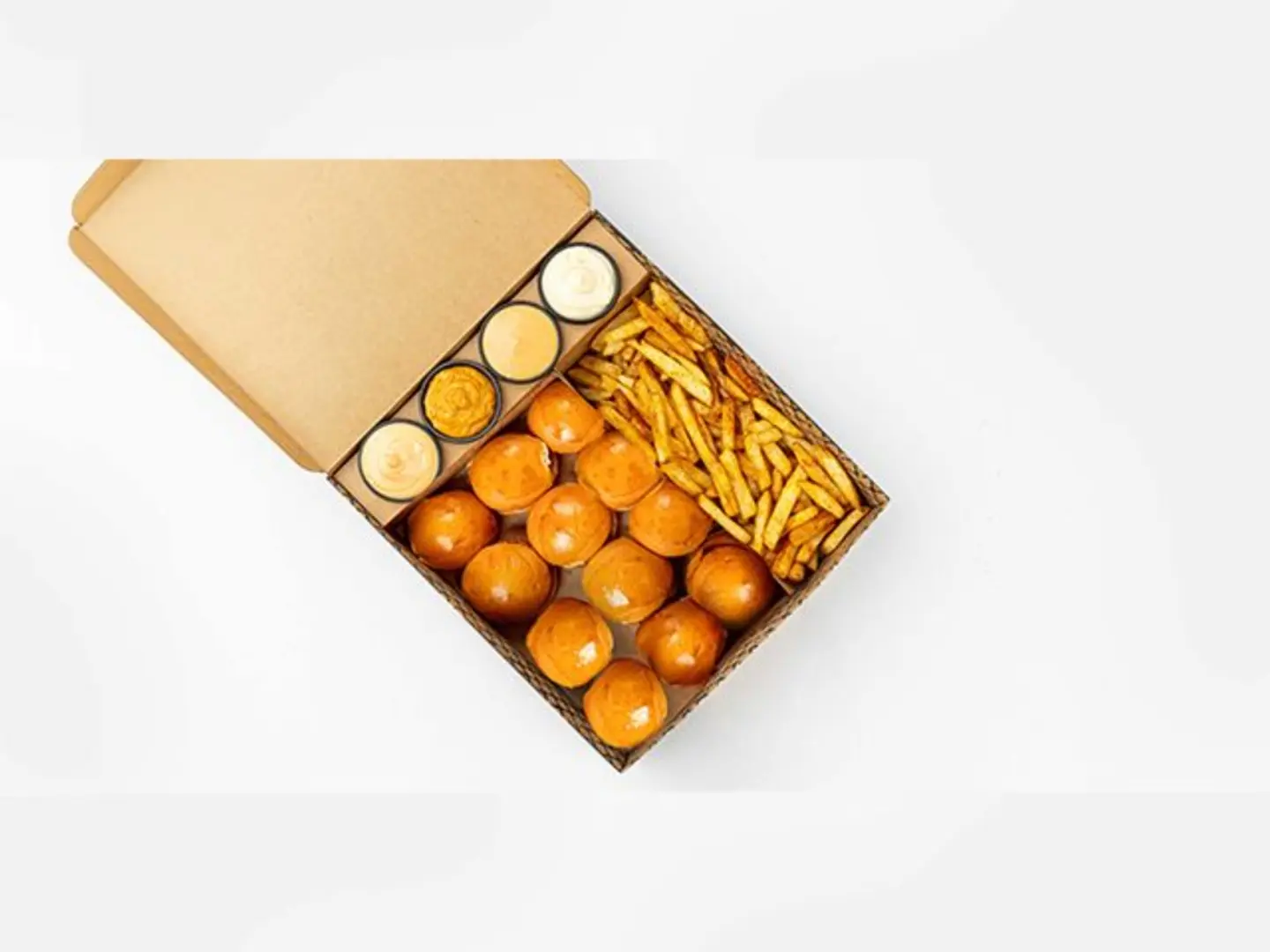 ميني برجر بوكس لحم