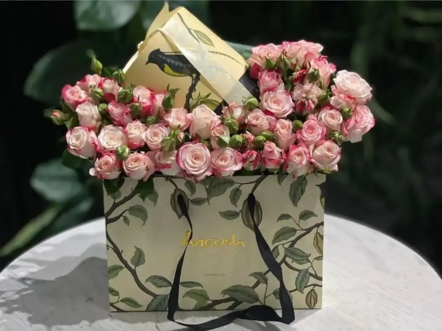 تنسيق فخم مع شكولاتة أنوش