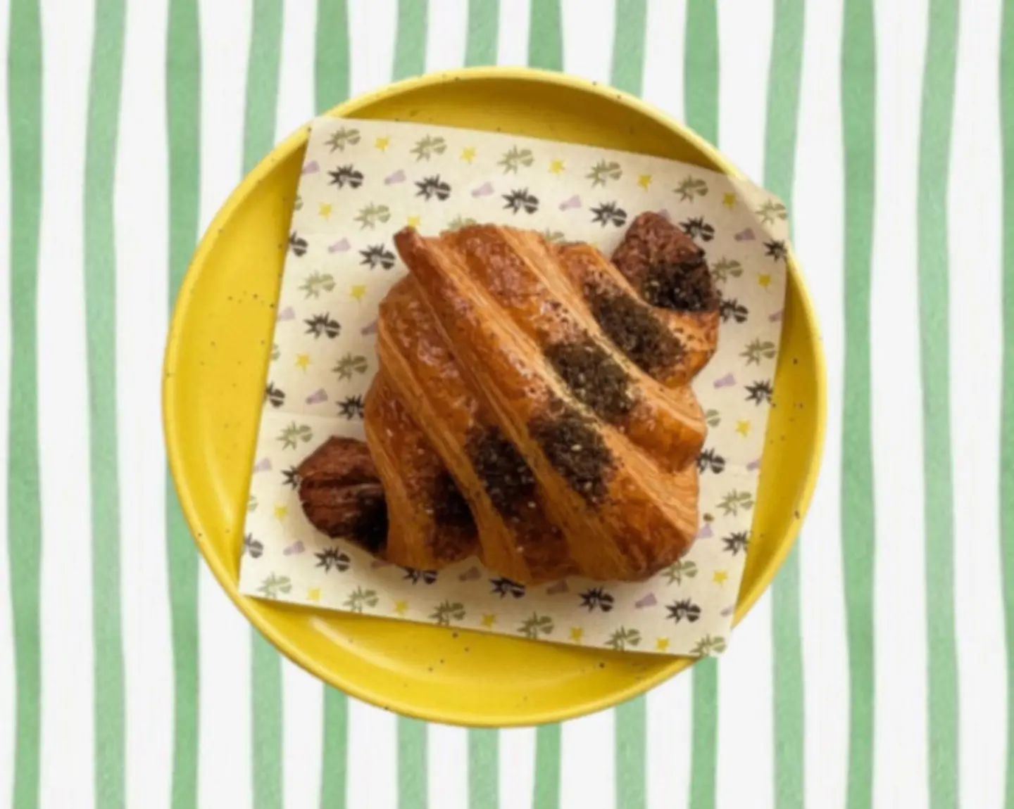 كرواسون زعتر