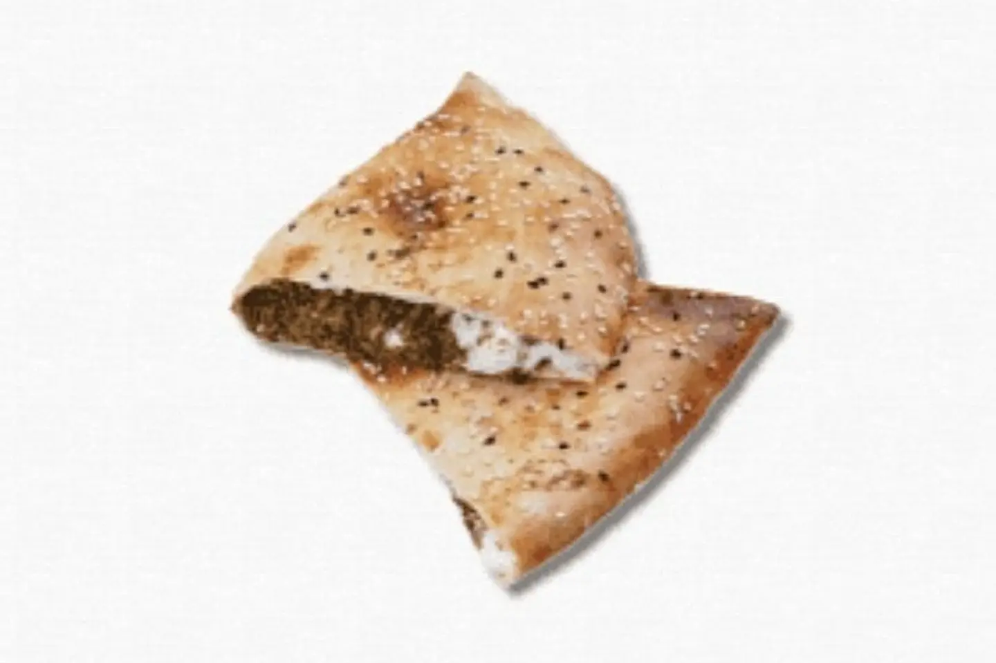 فطيرة لبنة وزعتر