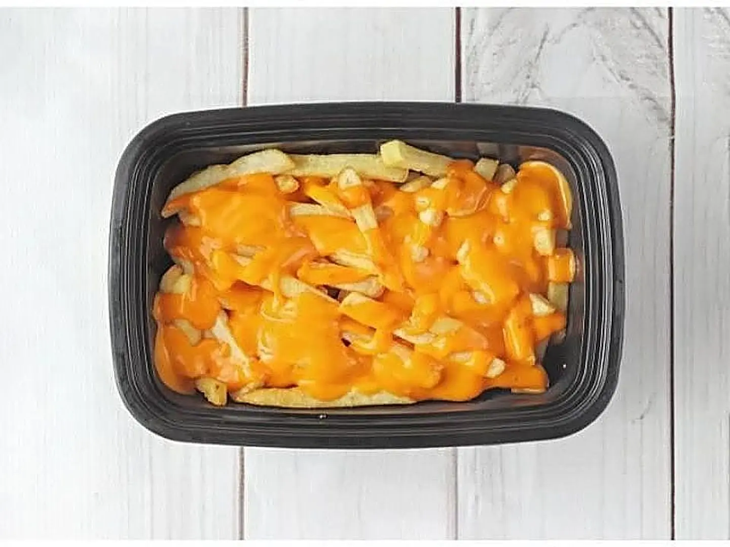 Fries With Cheese And Sauce