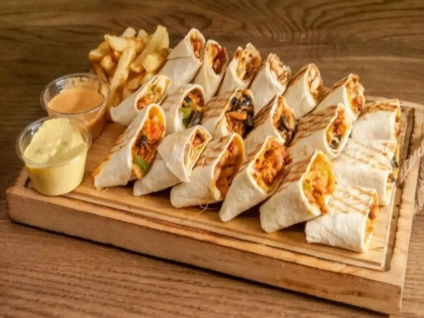 Double Arabic Shawarma With Cheese