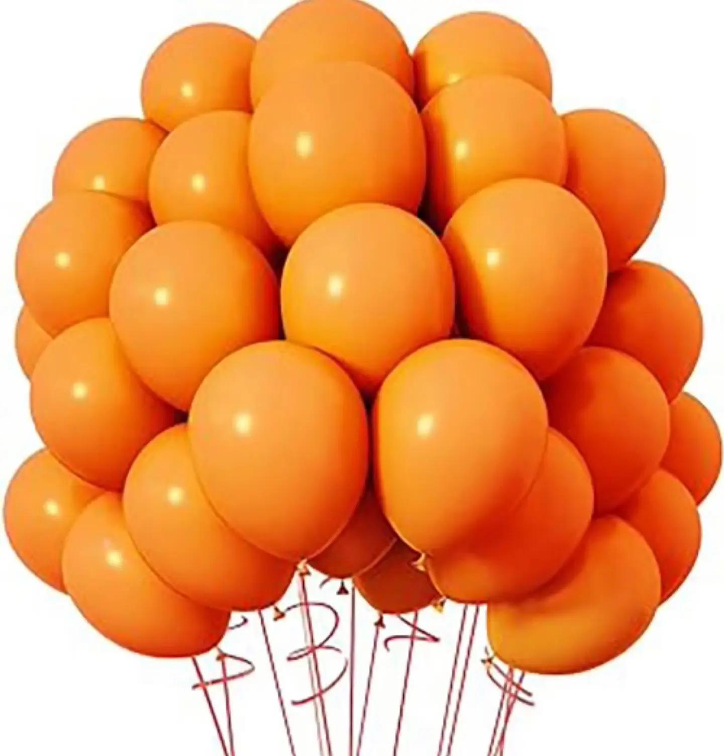 بالون مطاط برتقالي