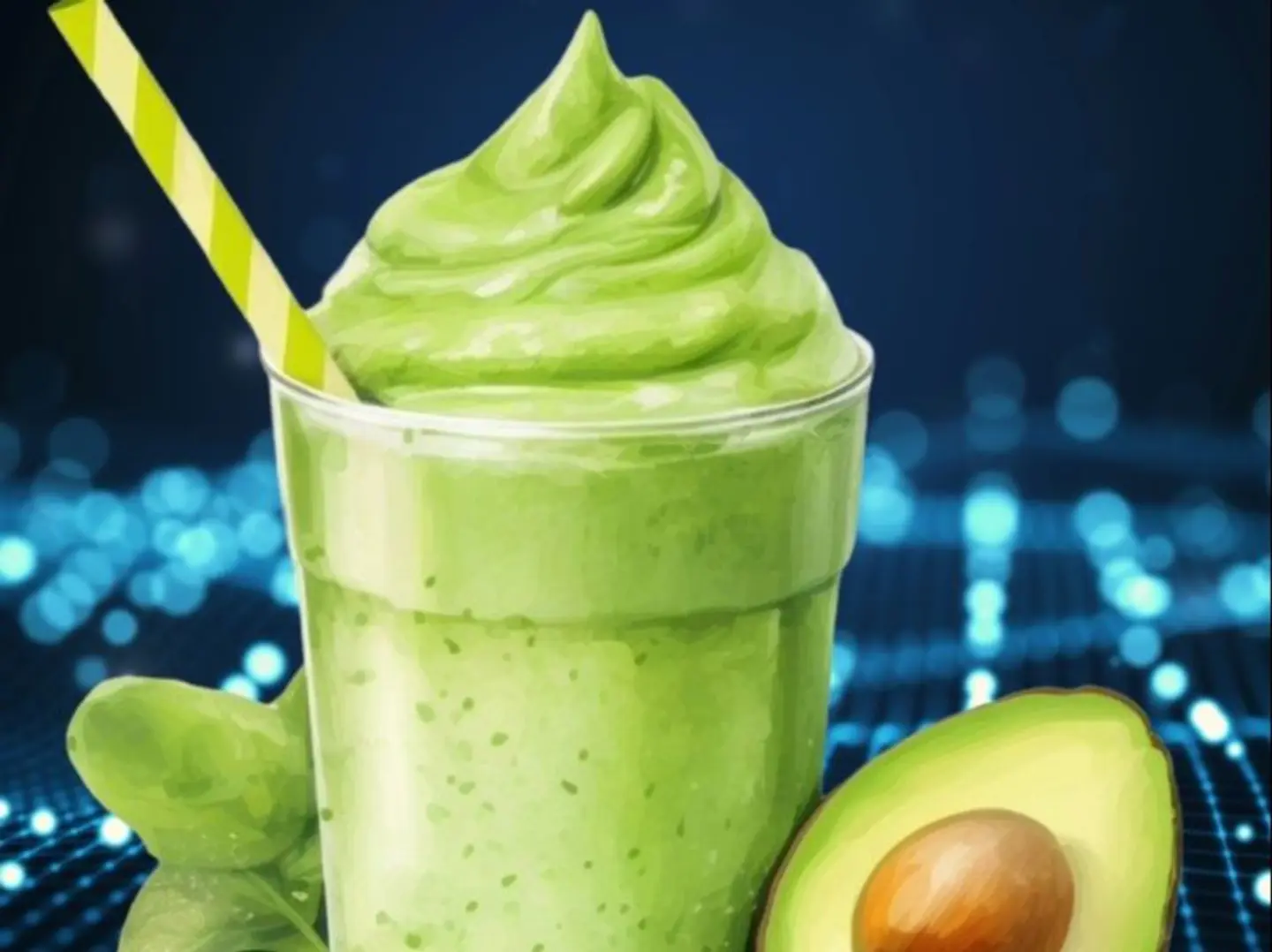 Special Avocado Ice Cream Mix (Medium)