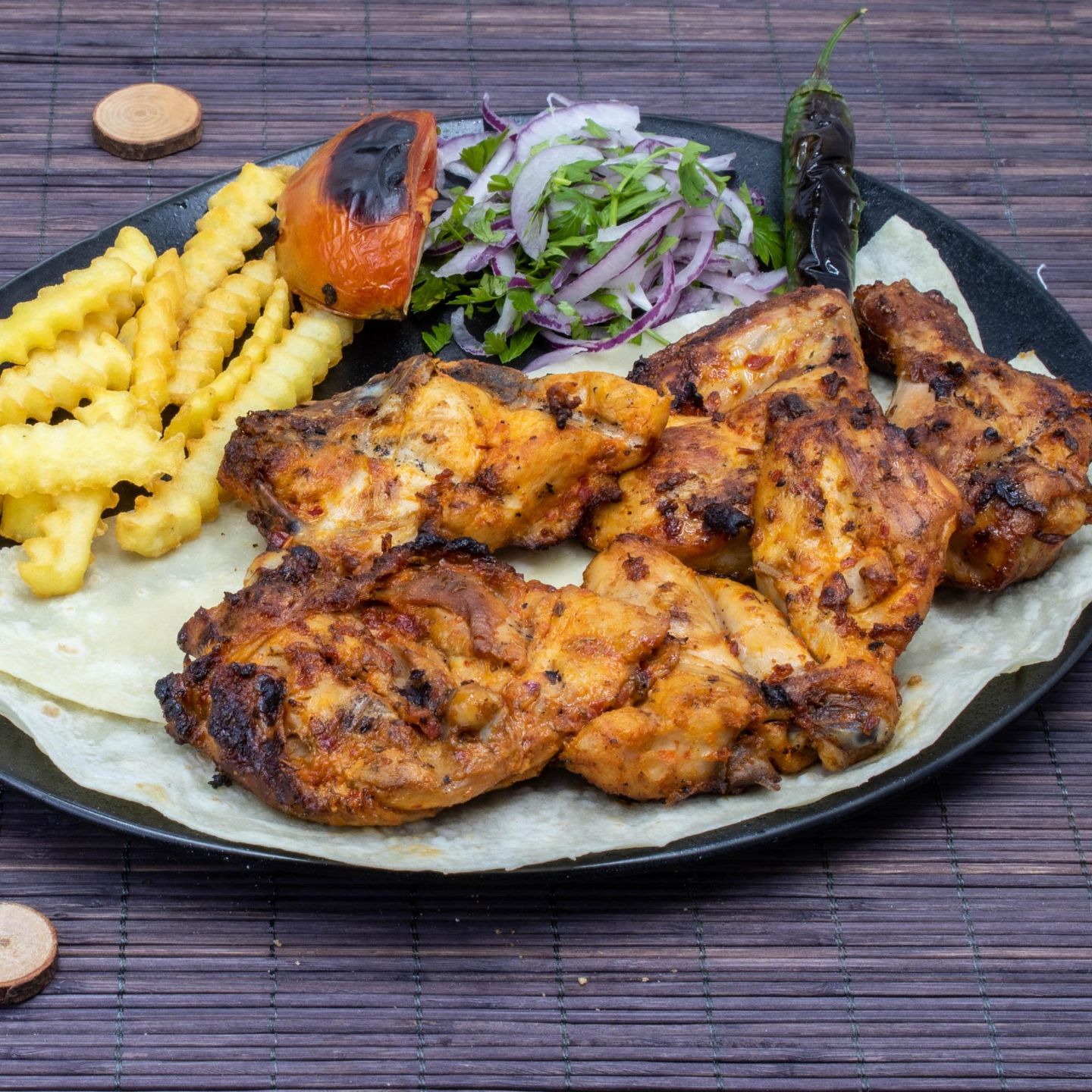 اوصال دجاج بالعظم