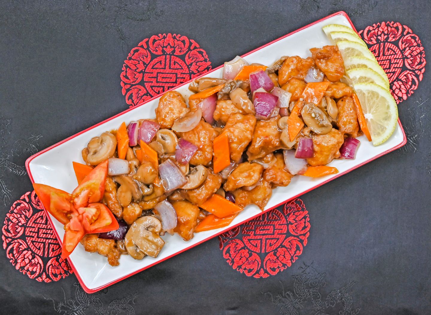 Fish With Mushrooms
