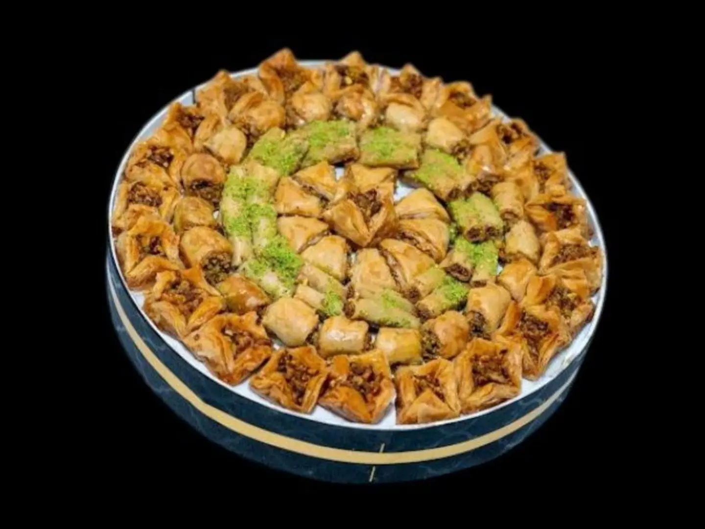 صواني تقديم بقلاوة