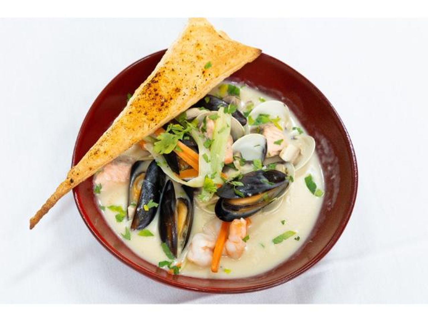 طاجن محار صوص ابيض