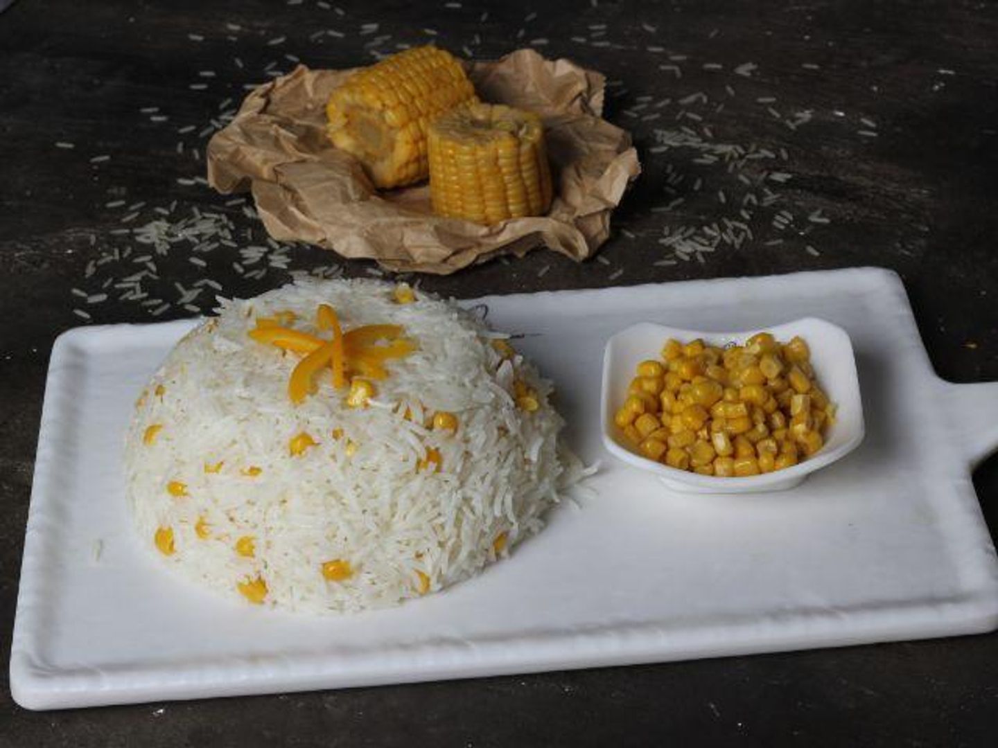 White Rice With Corn