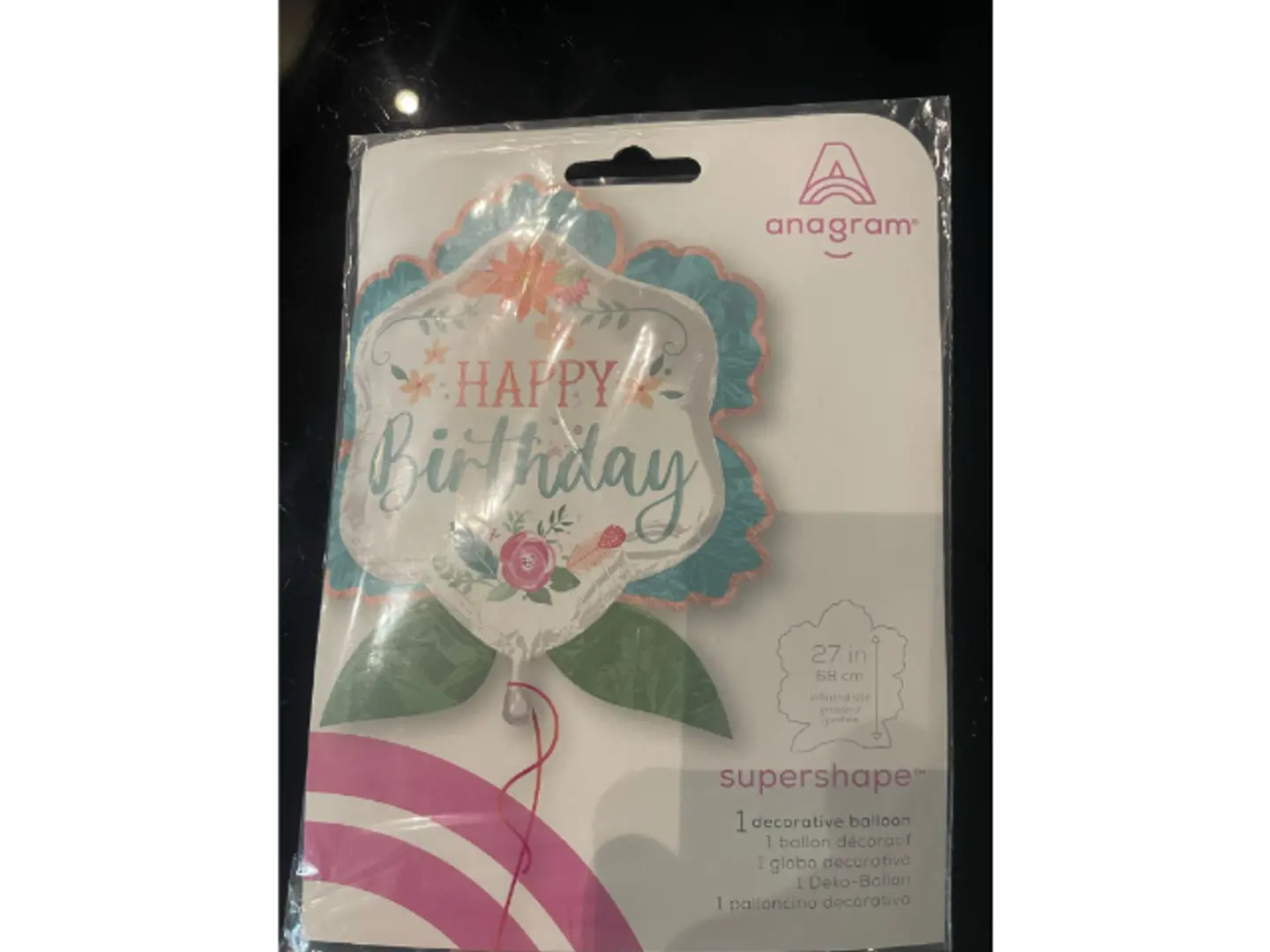 بالون عيد ميلاد ٢٤