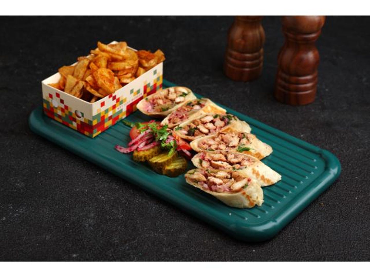 Bigo Shawarma With Fries