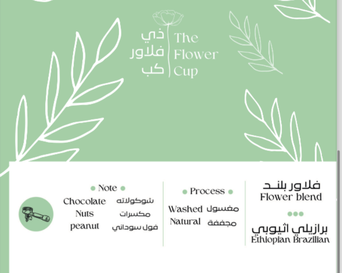 Flower Blend Ethiopia And Brazil (250 Kg)