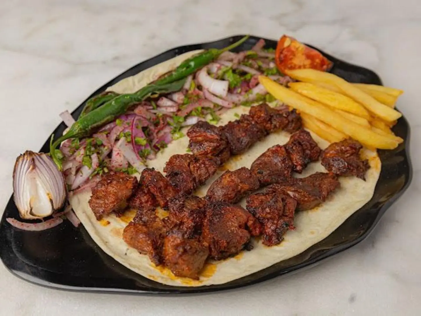 Awsal With Half Biryani Rice