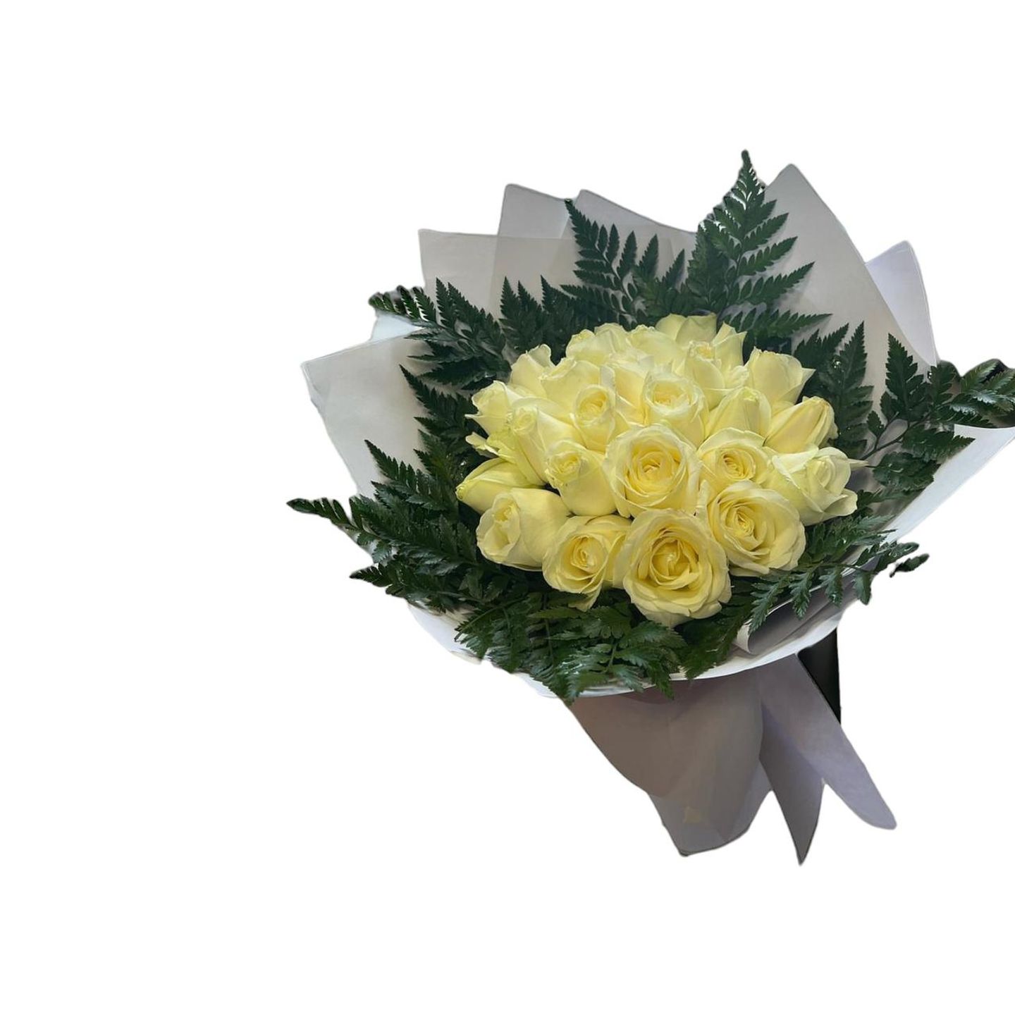 Dutch White Rose Bouquet