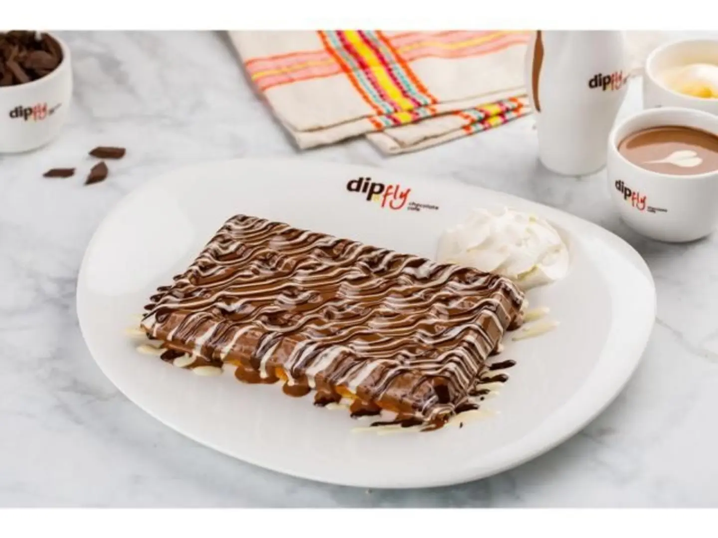 Chocolate Triple Waffle