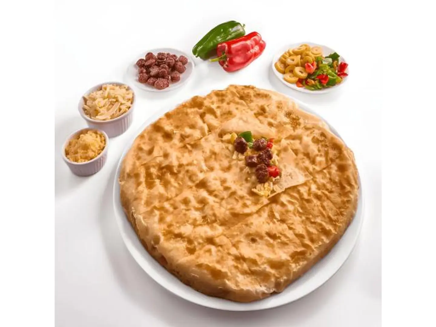 Kiri With Hot Dog And Vegetables