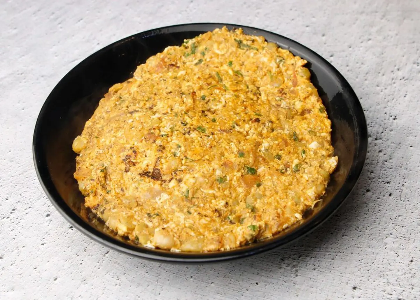 بازلاء مع بيض