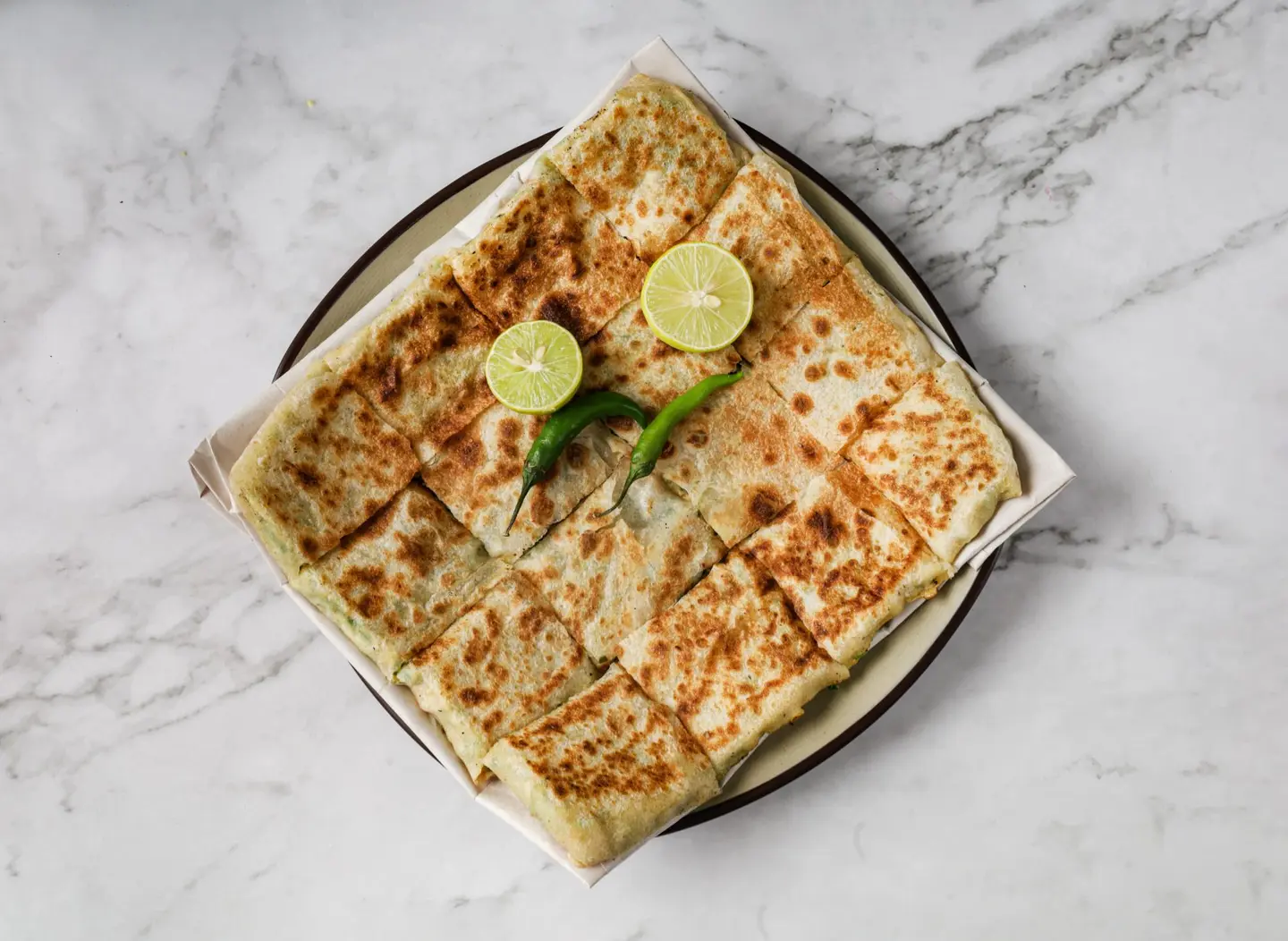 Vegetable Cheese Mutabbak