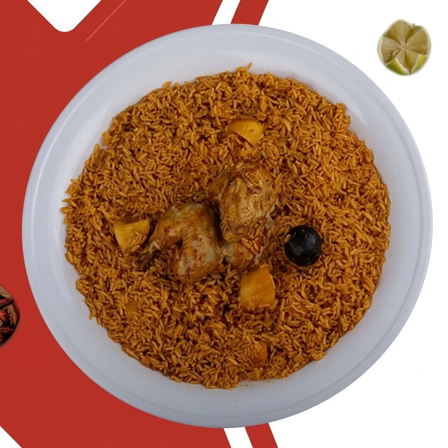 The Famous Kabsa Najd Kabsa - Half A Chicken
