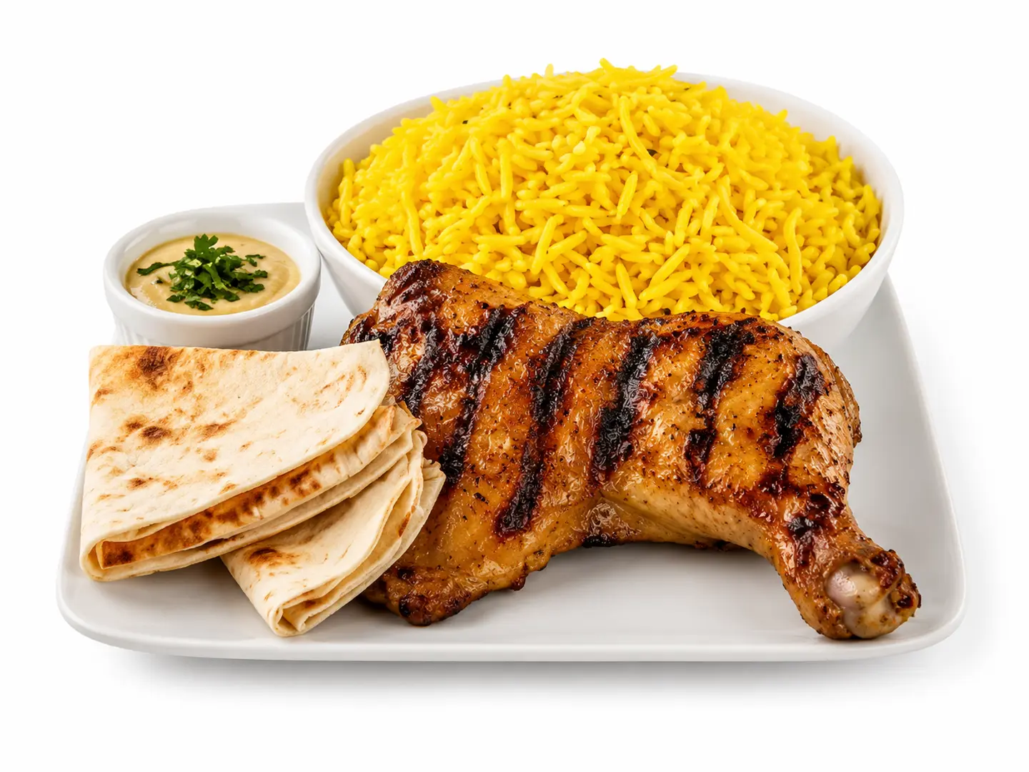 ربع دجاج محمر