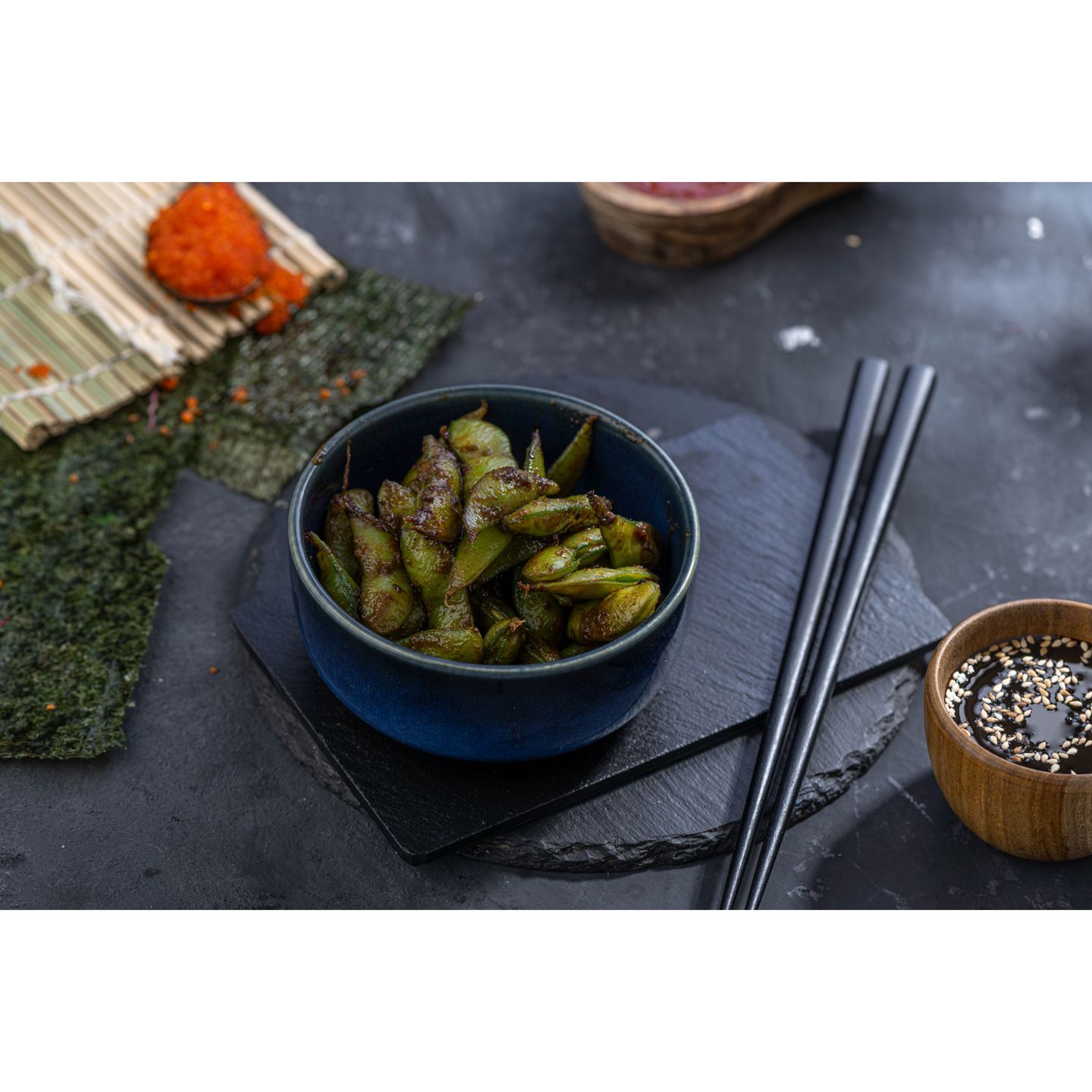 Garlic Edamame