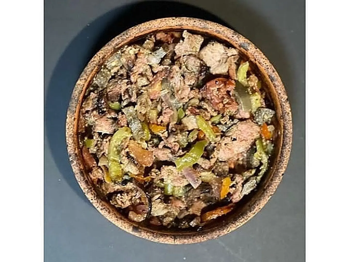طاجن لحم بالخضار