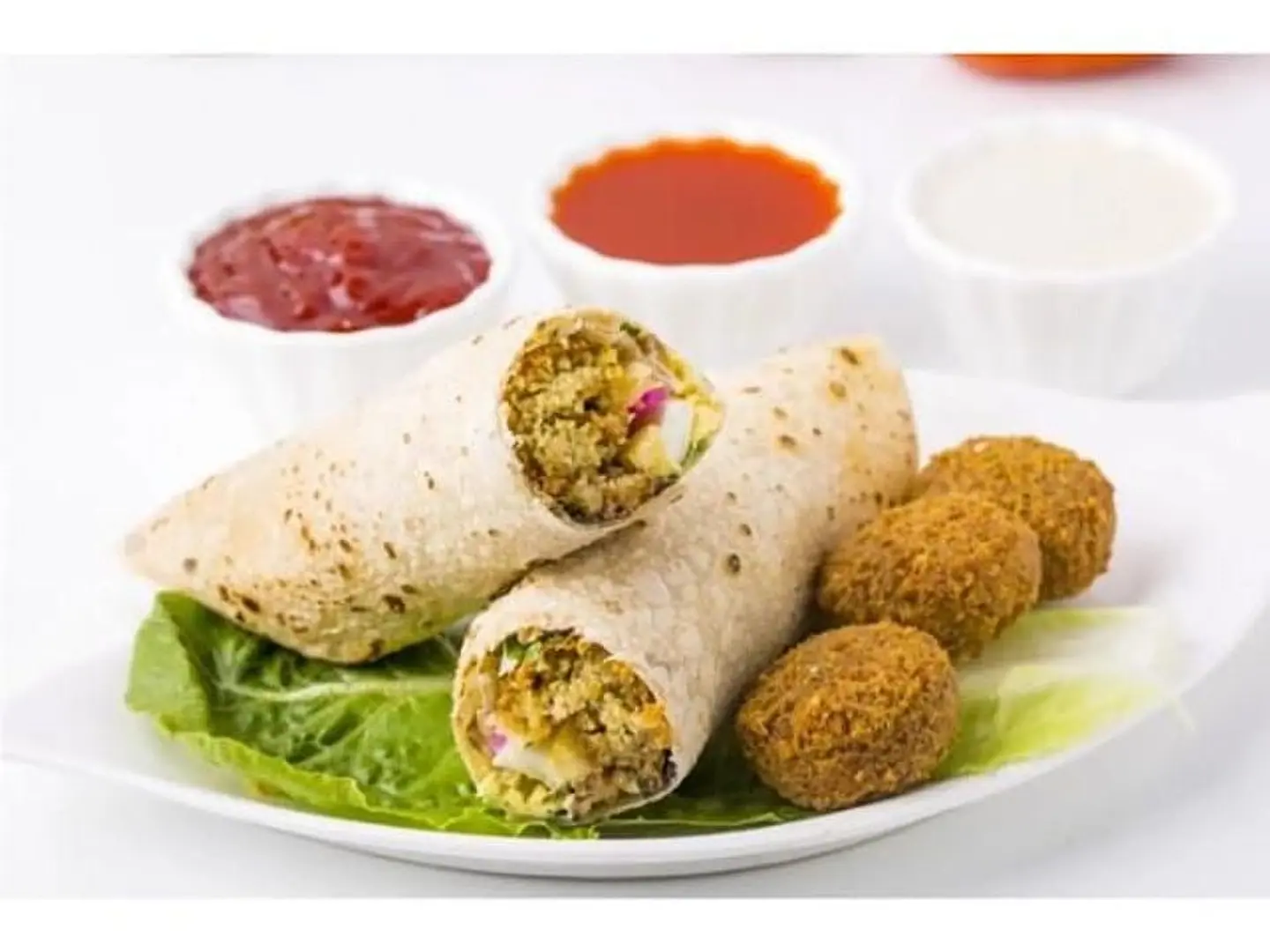 Mixed Falafel With Hummus
