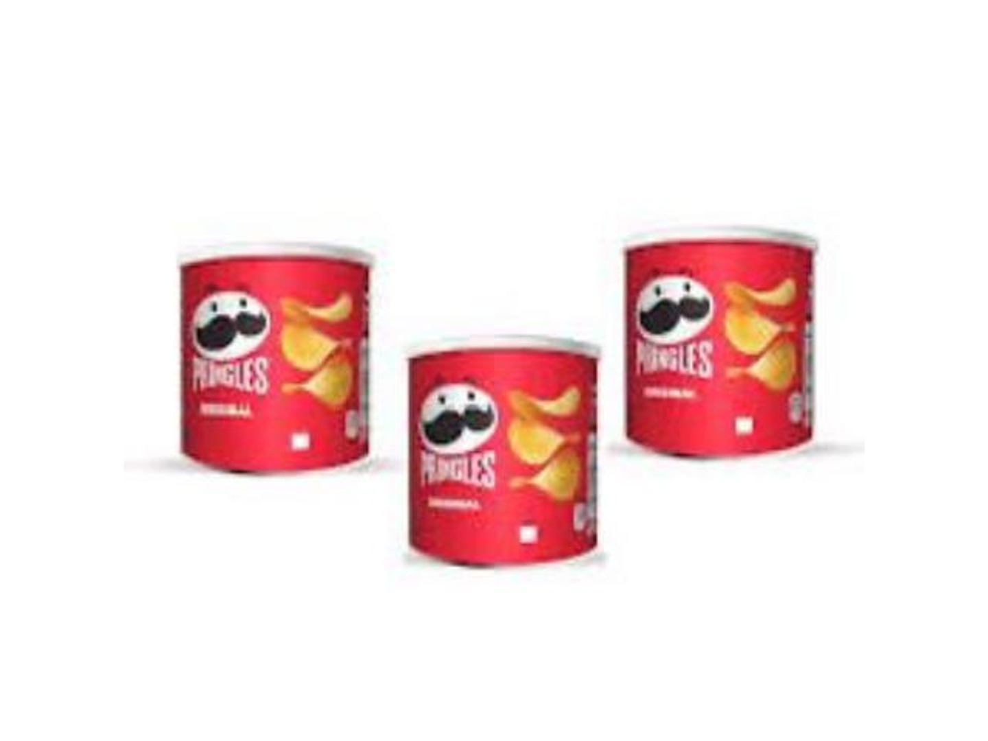 Pringles Original 40 Gm × 3 Pieces