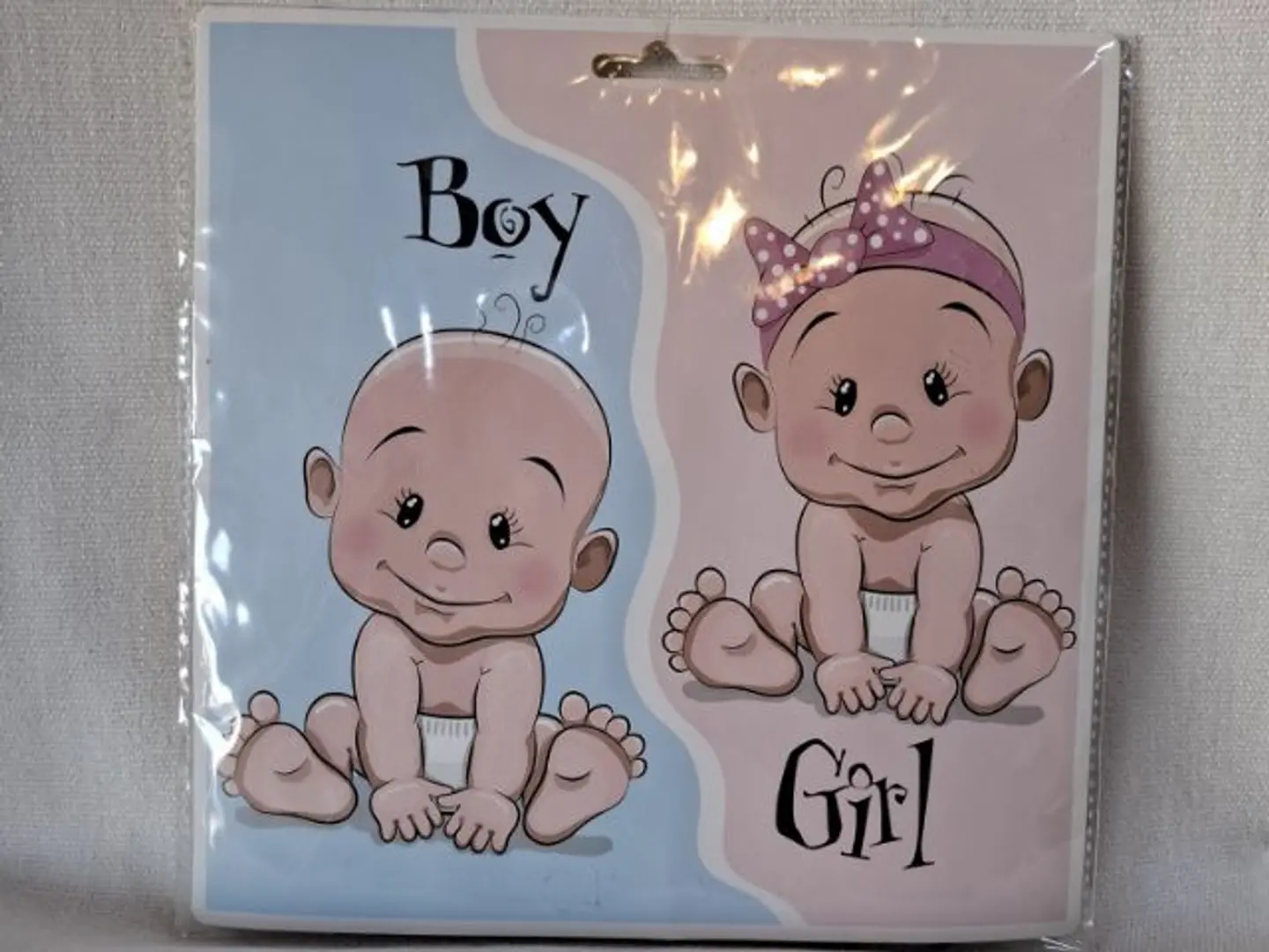 بالون كشف جنين مع اربع بالونات تموية