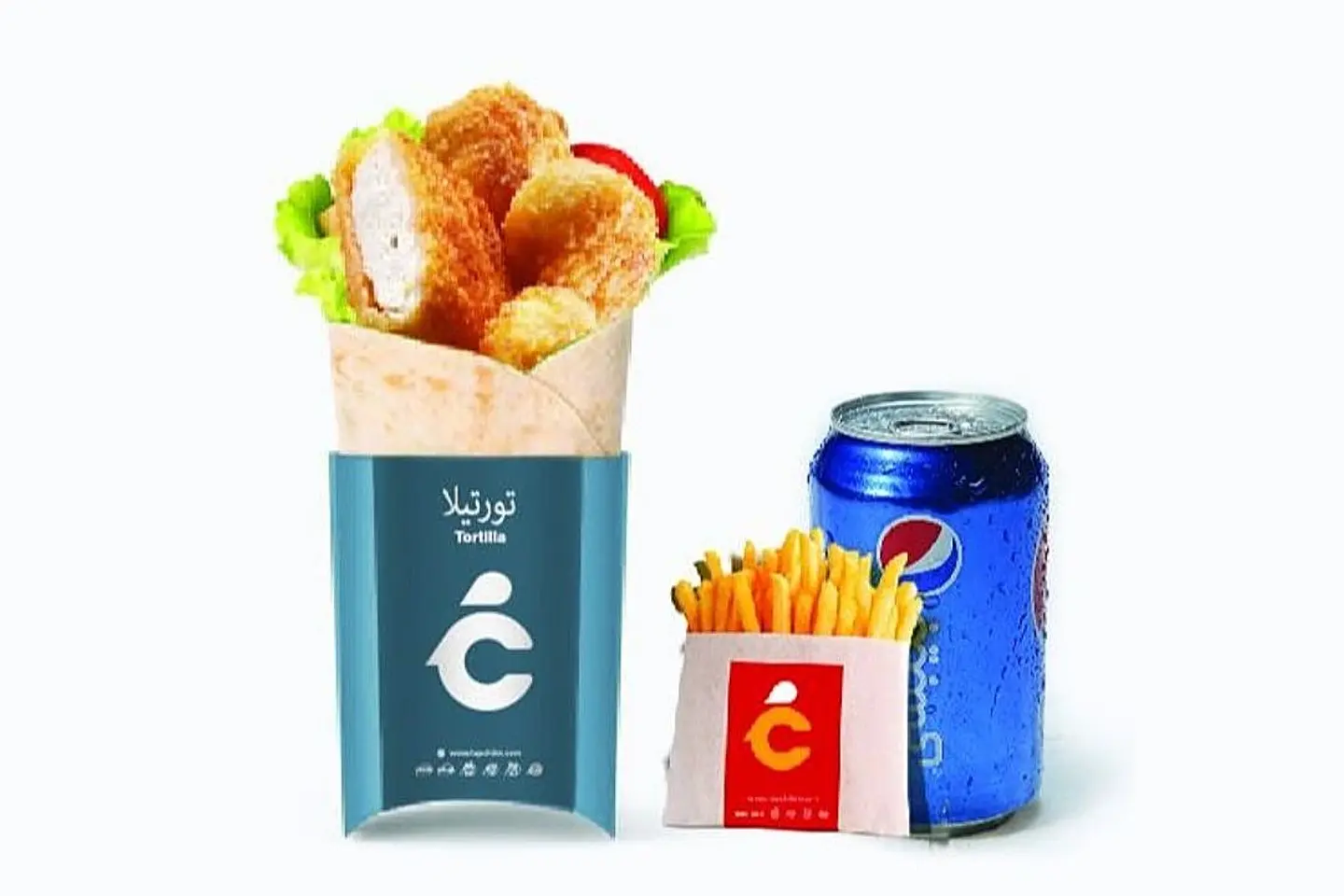 وجبة تورتيلا سمك