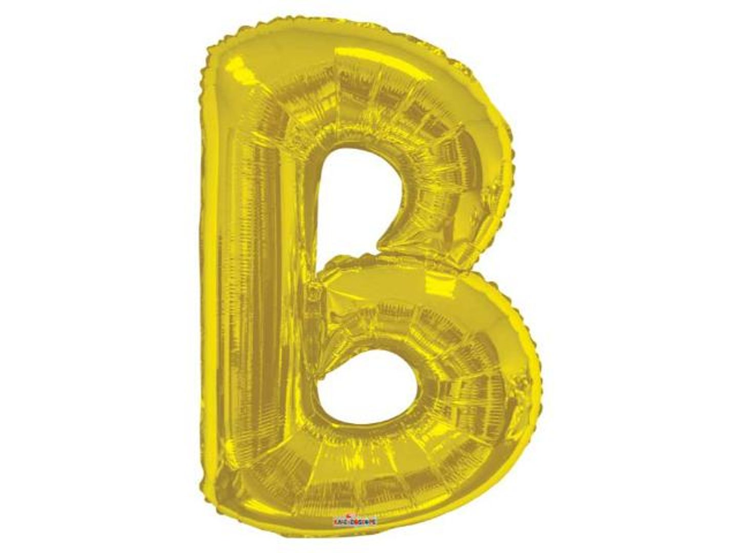 Helium Balloon B Gold