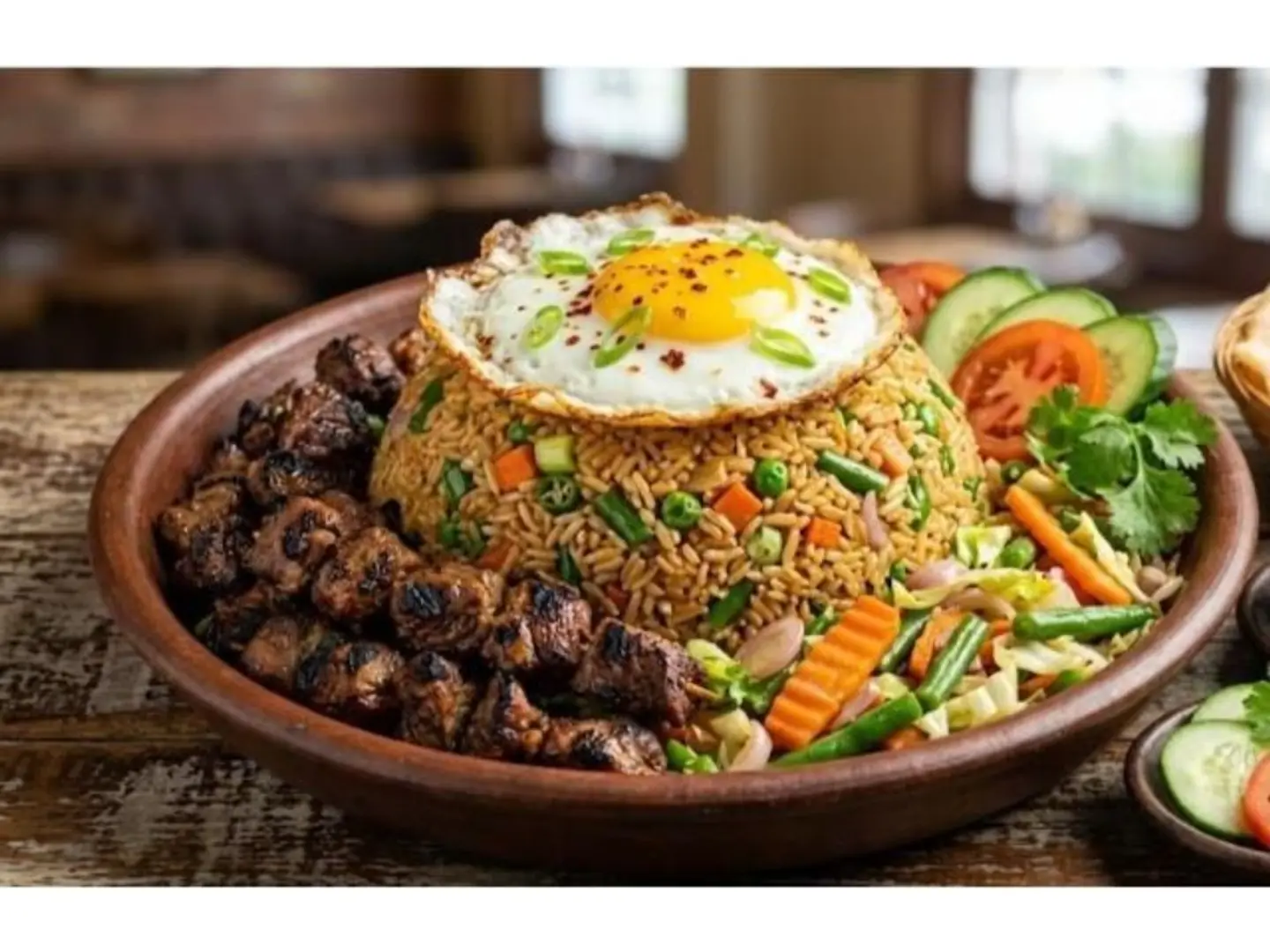 Beef Satay Fried Rice