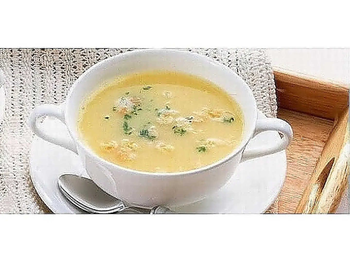 شوربة كريمة الدجاج