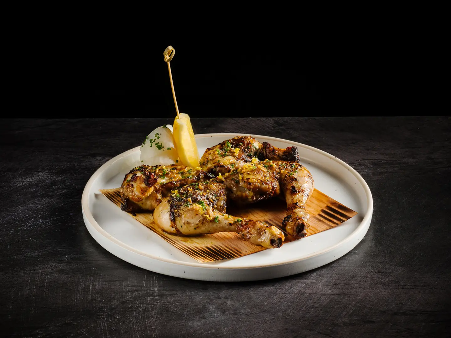 Cedar Roast Baby Chicken
