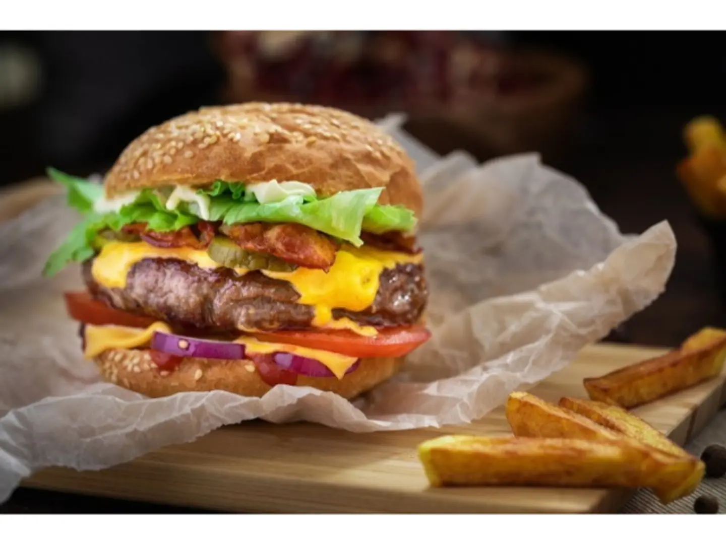 Double Grilled Beef Cheeseburger