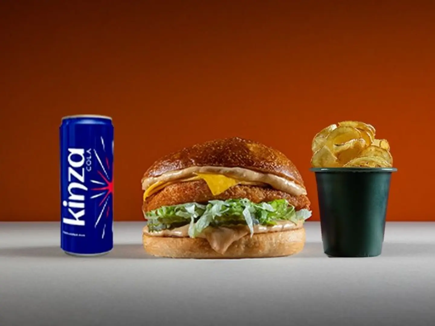 Shake It Chicken Burger Meal